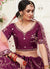 Plum Lehenga Choli In usa