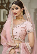 Soft Pink Lehenga Choli In usa uk canada