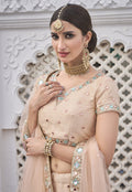 Soft Peach Lehenga Choli In usa