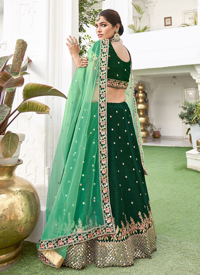 Green Lehenga Choli In usa uk canada