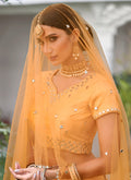 Yellow Wedding Lehenga Choli In usa uk canada