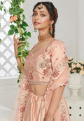 Peach Designer Lehenga Choli In usa uk