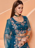 Royal Blue Wedding Lehenga Choli In Usa