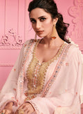 Soft Peach Pakistani Pant Suit In usa