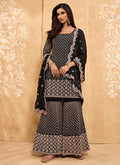 Black Sharara Suit In uk