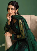 Green And Black Pakistani Pant Suit In usa