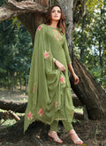 Green Pants Style Suit