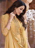 Indian Clothes - Yellow Golden Designer Salwar Kameez