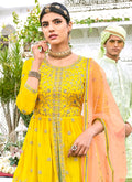 Yellow And Green Gharara Suit