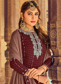 Maroon Palazzo Suit In usa uk canada