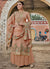 Light Peach Palazzo Suit