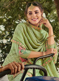 Indian Clothes - Light Green Palazzo Suit In usa 