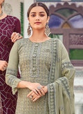 Pista Green Indian Gharara Suit In usa