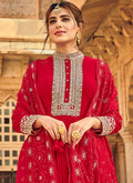 Red Indian Bridal Anarkali Suit In usa