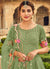 Green Indian Anarkali Suit In uk