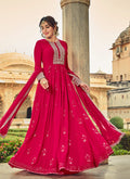 Hot Pink Anarkali Suit In canada