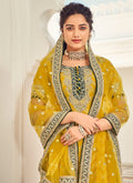 Saffron Yellow Sharara Suit In usa