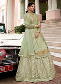 Light Green Sharara Suit