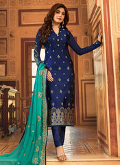  Embroidered Pant Suit
