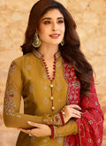 Embroidered Pant Suit