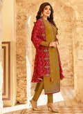 Embroidered Pant Suit