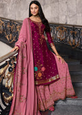 Pink Designer Sharara Suit