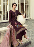 Magenta Palazzo Suit In usa uk canada