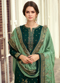 Green Palazzo Suit In usa
