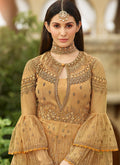 Mustard Yellow Anarkali Suit In usa