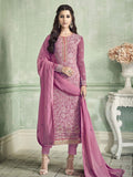 Deep Pink Ethnic Designer Pakistani Pant Suit