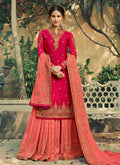 Embroidered Gharara Suit
