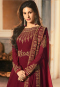 Embroidered Anarkali Suit
