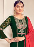 Indian Suits - Green Pakistani Palazzo Suit In usa 