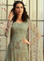 Indian Clothes - Pista Green Multi Embroidered Palazzo Suit