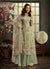 Pista Green Multi Embroidered Palazzo Suit