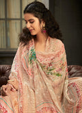 Indian Suits - Baby Pink Multi Embroidered Palazzo Suit In usa uk canada