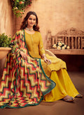 Yellow Palazzo Suit In usa uk canada
