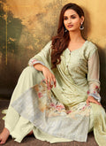 Light Green Palazzo Suit In usa uk canada