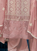 Light Pink Pearl Palazzo Suit In usa uk canada