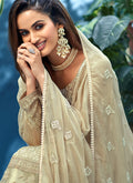 Beige Pearl Palazzo Suit In usa uk canada