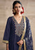 Navy Blue Palazzo Suit In usauk canada