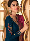 Blue And Pink Pant Style Suit In usa uk canada