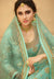Sea Green Gharara Style Suit In usa uk canada
