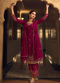 Deep Pink Pant Style Suit In usa uk canada