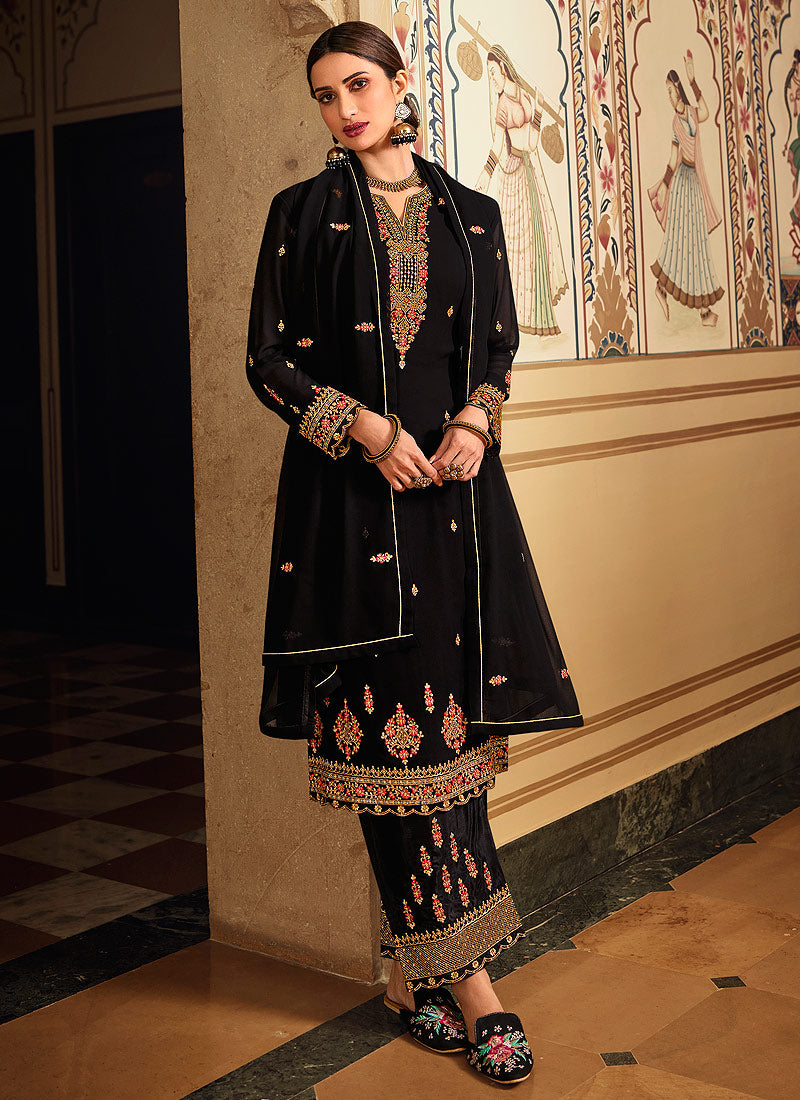 Black Pant Style Suit In usa uk canada