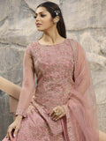 Pink Golden Pakistani Gharara Online