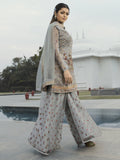 Grey Multi Pakistani Style Gharara Online