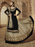 Black Golden Party Wear Lehenga Suit 