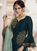 Embroidered Gharara Suit