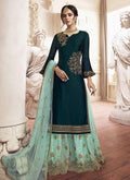 Embroidered Gharara Suit